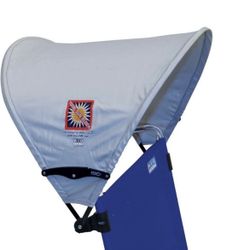 Rio Beach • MyCanopy • Personal Chair "Sun Shade" with Total Sun Block, Grey® 🆕👍Retails $39.99 + Tax+ shipping