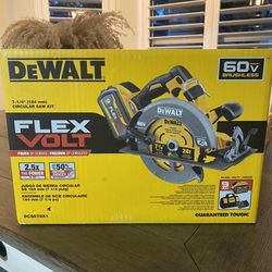 New Dewalt 60 volt saw 