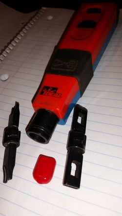 Ideal punch down termination tool