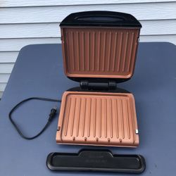 George Foreman Ceramic Grill Like New 