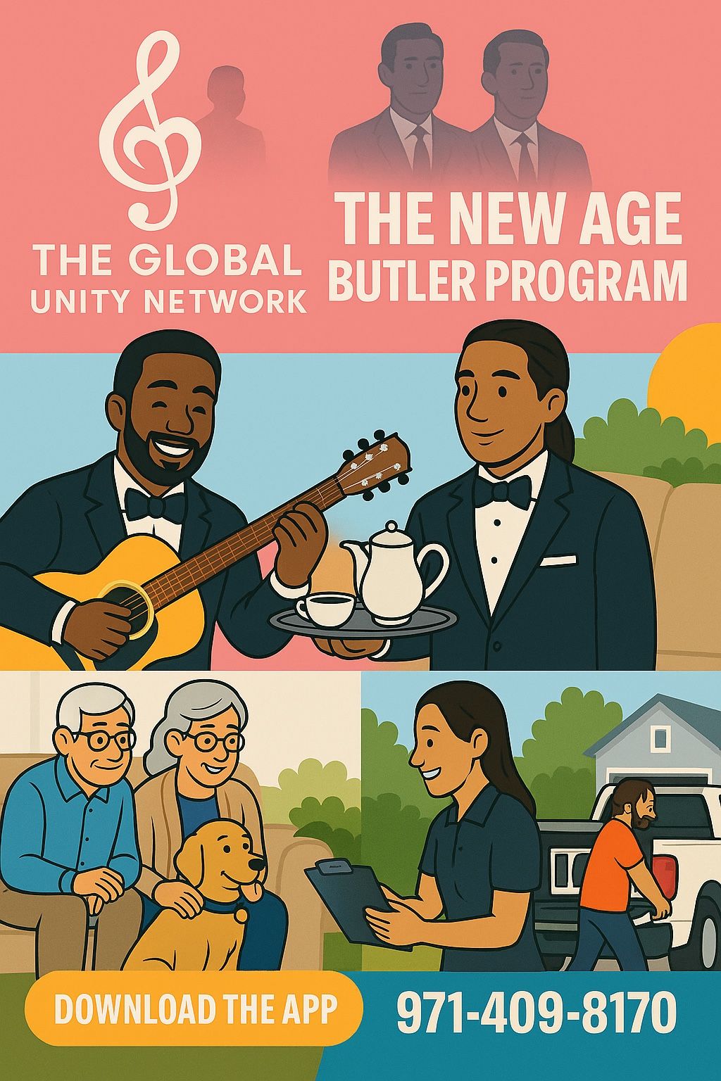 🧤✨ Global Unity Network – New Age Butler Service ✨🧤