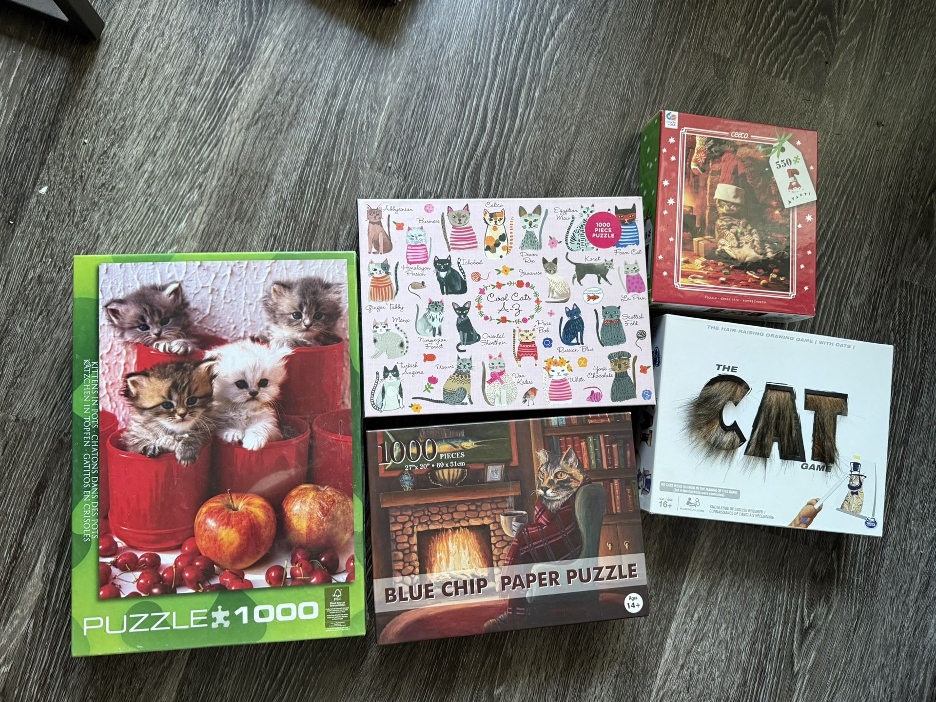 Cat Puzzle & Game Bundle