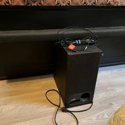 Polk Soundbar and Subwoofer 