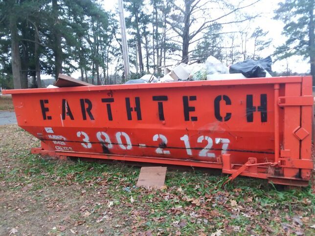 used 20 yard roll off dumpster