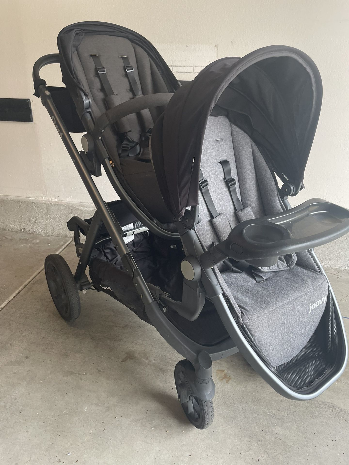 Joovy Qool Single/double/triple Stroller Bundle