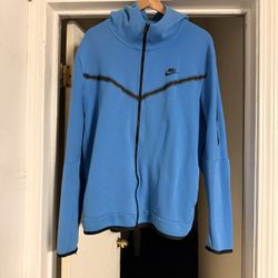 NIKE TECH BLUE ZIPUP (SIZE: X-LARGE)