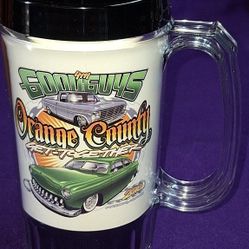 Fourth Goodguys Orange County Get Together Punch Collectible Thermal Mug Costa Mesa, CA New   2010