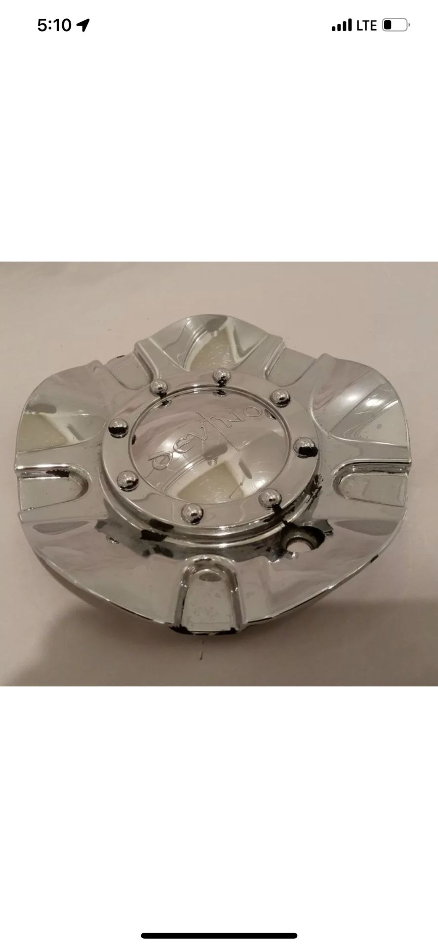 Devino Chrome Custom Center Cap CAPF-275 (1) Rim Hubcap Mid Cover 1