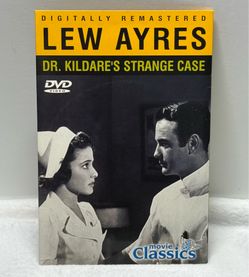 Dr Kildare’s Strange Case DVD Lew Ayres 1940 Digitally Remastered Movie Classics