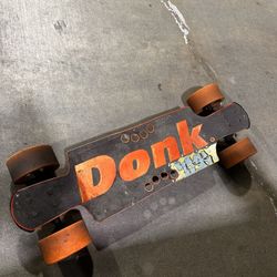 DONK aluminum Big Wheel Skateboard