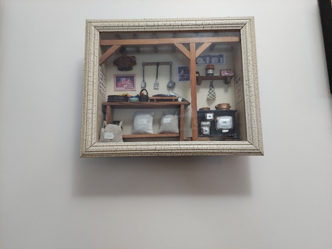 3D Framed Minuture Kitchen