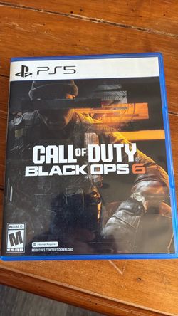 Call of Duty black ops 6 PS5