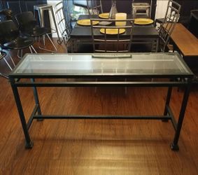 Wrought Iron Entry Table