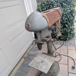 Drill Press And Bench grinder