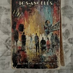 VINTAGE DELTA AIRLINES PLAYING CARDS