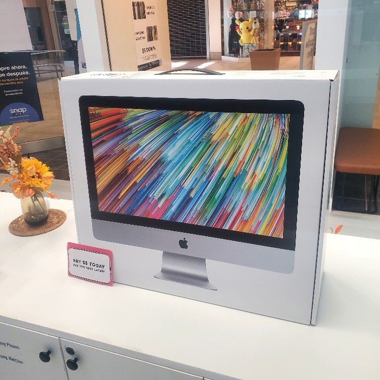 Apple 21.5" iMac 2017 Desktop Computer - Pay $5 To take It home And pay The rest Later