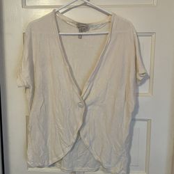 BCBG Generation cream cardigan - medium