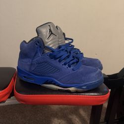 Jordan 5 Blue Suede 