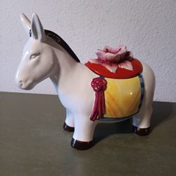 Little Burro Stoneware Cookie Jar