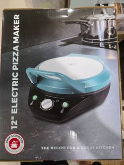 Chef's Counter 12" Electric Pizza Maker