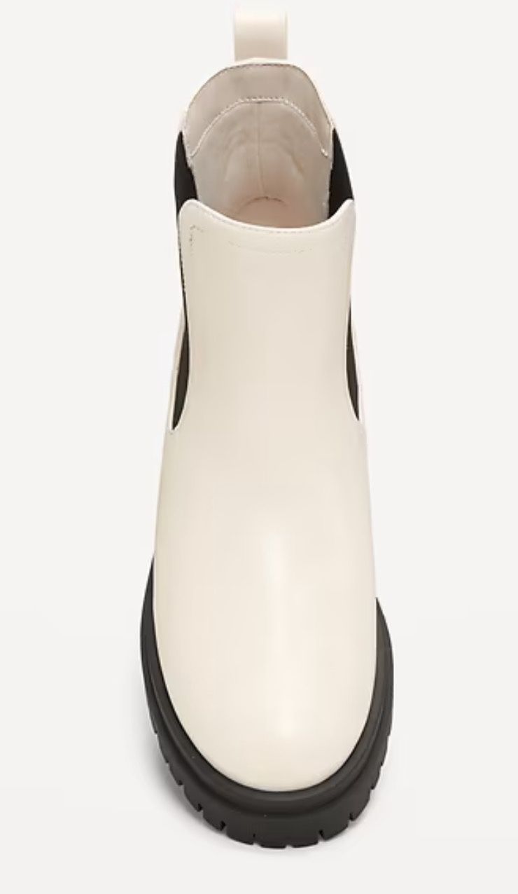 Chelsea Faux Leather Boots