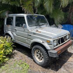 1987 Suzuki Samurai 4x4  5 Speed