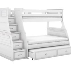Twin Bunk bed With Trundle