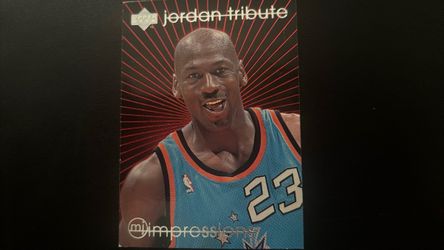 Upper Deck Jordan Tribute MJ Impressions Card