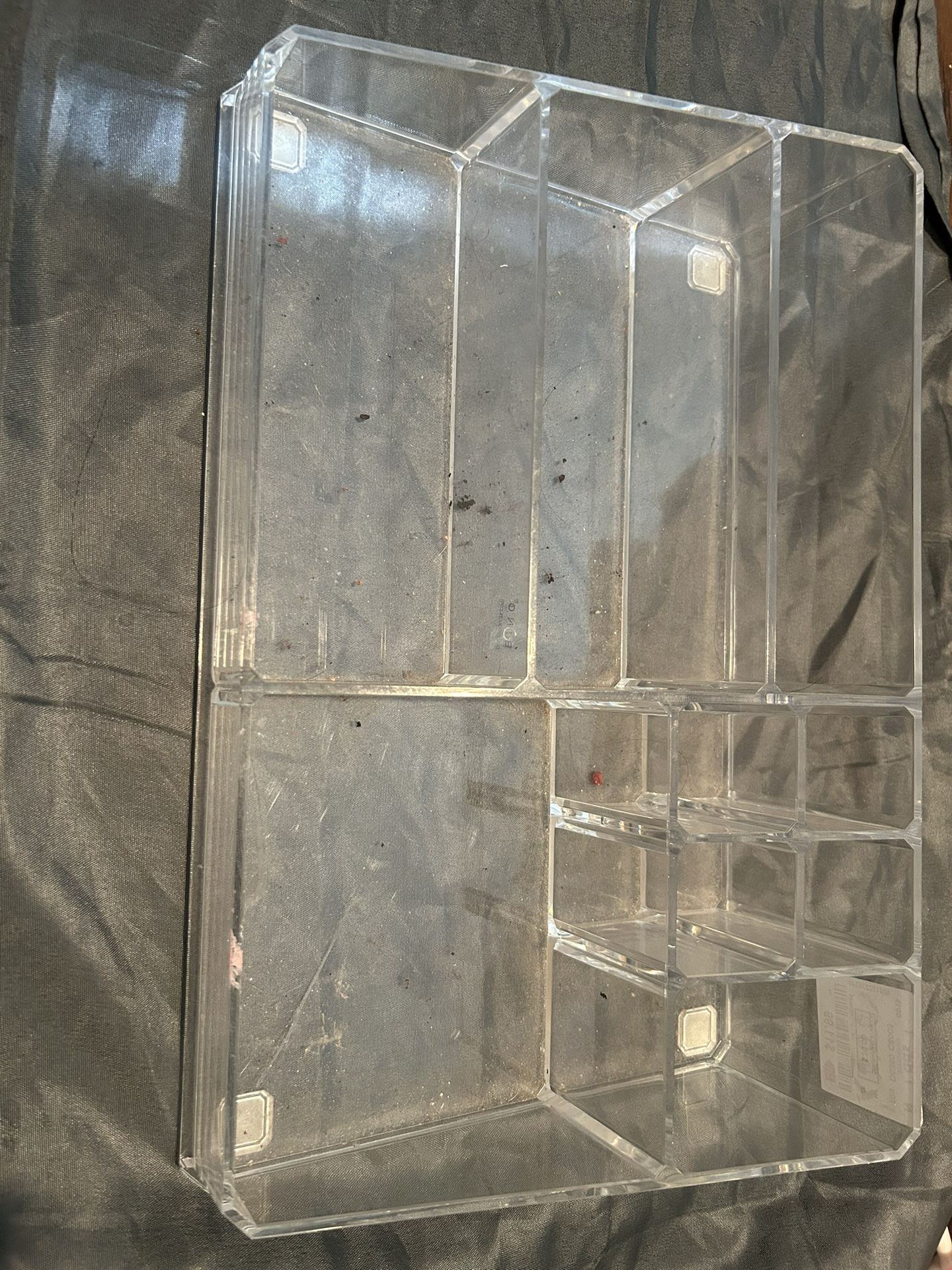 clear cosmetic storage