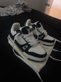 Louis Vuitton LV Trainer Sneakers Black White