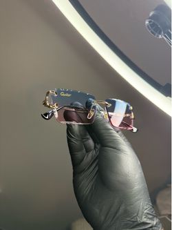 Two tone Carter diamond cut sunglasses