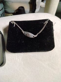 Sterling Silver Harley Davidson Bracelet 