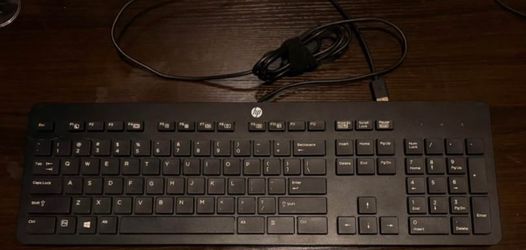 HP wired Keyboard