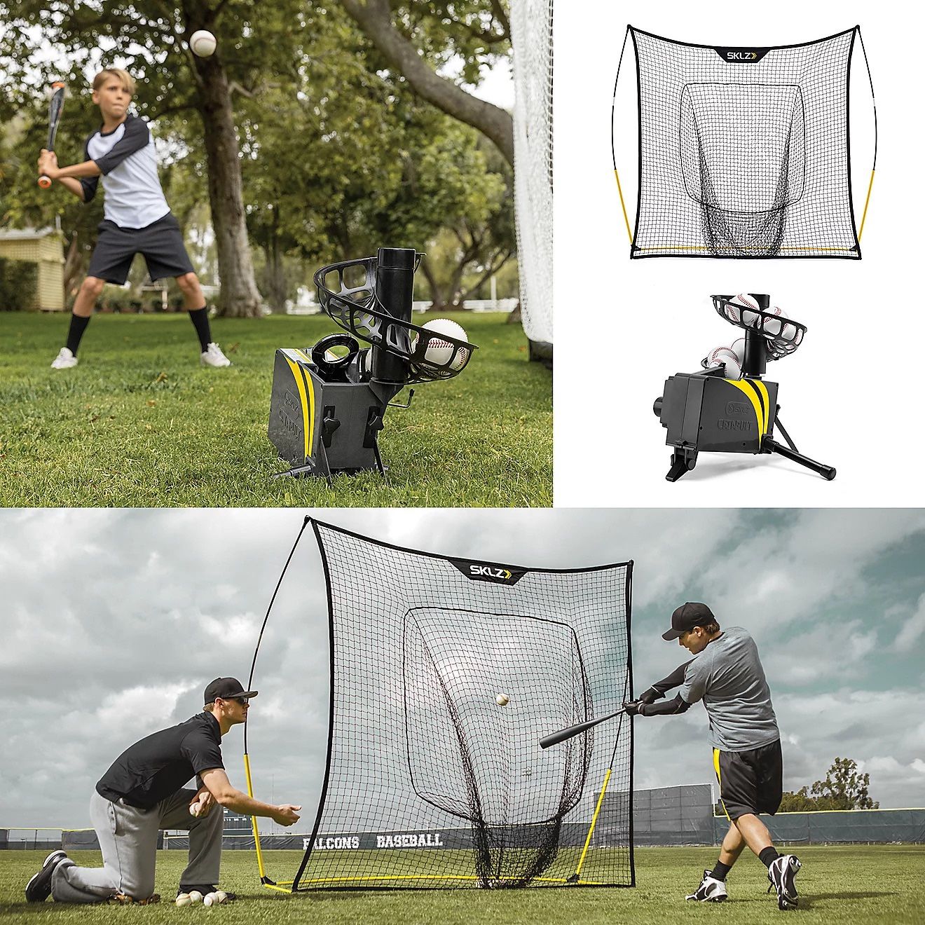SKLZ Catapult Soft Toss Baseball Field and Batting Coach