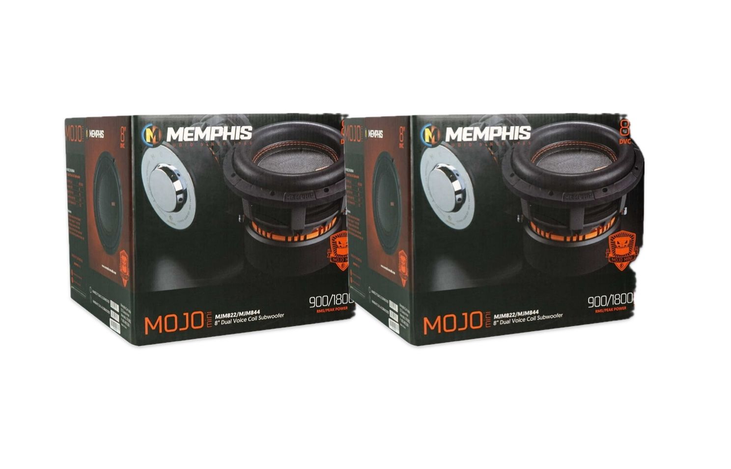 New 2 Powerful Memphis Mojo 8” Subwoofers