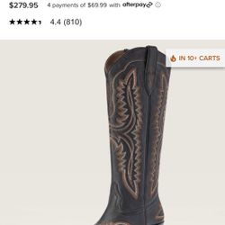 Ariat Casanova X Toe Women’s Western Cowboy Boots 