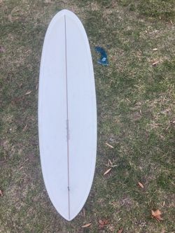 7’6” KozMcRae Mid Length Surfboard Funboard Surf Board