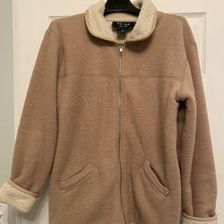 Women’s Fleece/Sherpa Lined Jacket Size Small