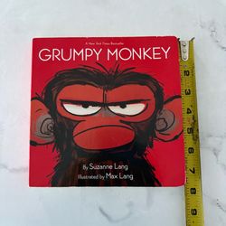Grumpy Monkey Board Book by Suzanne Lang (2019, Children's Board Books)