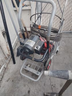 Drain Snake Machine