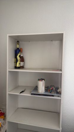 White Book shelf