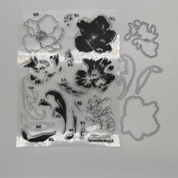 Altenew- Grateful Heart Stamp And Die Set
