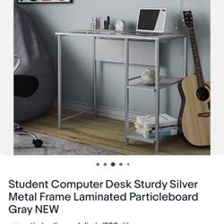 Grey  Laptop Desk We Have 5 Left!!  These Will Come In Brand New Boxes
