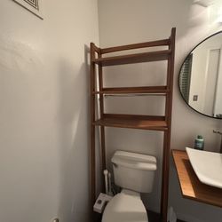 West Elm Mid-Century Over-The-Toilet Shelf