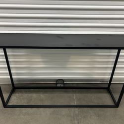 Black Console Table (48 in. W)