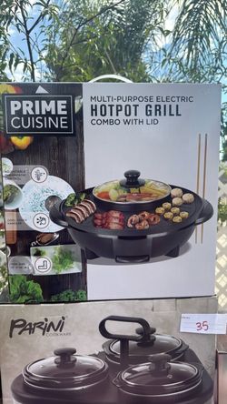 Hotpot grilled electric