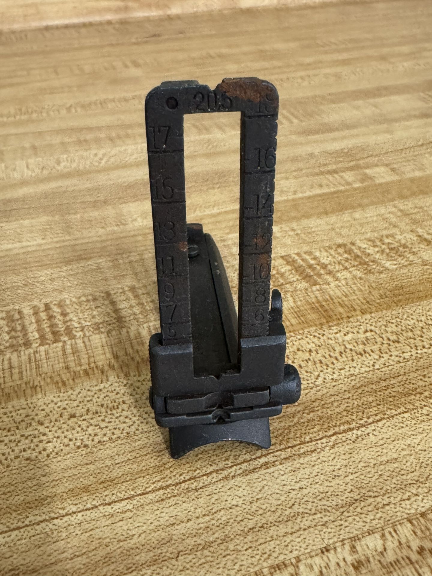 Gewehr 88 German Commission Early Rear Sight Complete with Screw