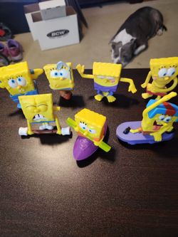 2012 Spongebob Squarepants figure lot