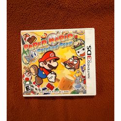 Paper Mario Sticker Star Nintendo 3DS Game (Game, Case & Manual)