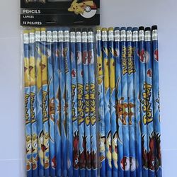 Nintendo Pokemon Pencils PIkachu 20 Count (2015) RARE NEW School Supplies